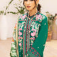 Adan's Libas Muzayyan Unstitched Lawn Collection 2023 – Dark Green Suit Set