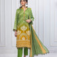Erum Misha Printed Lawn Collection Green Suit-Set