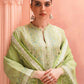Zara Shahjahan S/S Luxury Lawn 23 Collection - Green Suit Set