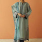 Zara Shahjahan S/S Luxury Lawn 23 Collection - Turquoise Green Suit Set