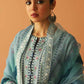 Zara Shahjahan S/S Luxury Lawn 23 Collection - Turquoise Green Suit Set