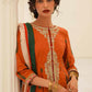 Zara Shahjahan S/S Luxury Lawn 23 Collection - Orange Sharara Set